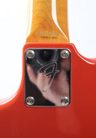 2006 Fender Mustang Bass fiesta red