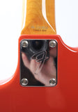 2006 Fender Mustang Bass fiesta red