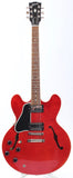 2012 Gibson ES-335 Dot Lefty figured gloss cherry red