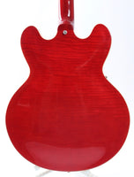 2012 Gibson ES-335 Dot Lefty figured gloss cherry red