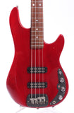 1983 G&L El Toro translucent red