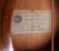 1965 Epiphone Caballero FT30 natural