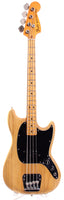 1978 Fender Mustang Bass natural