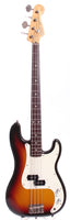 1993 Squier Precision Bass Silver Series sunburst