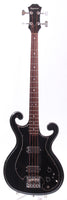 1981 Epiphone Scroll bass black
