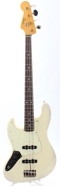 2007 Fender Jazz Bass '62 Reissue lefty vintage white