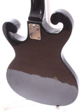 1981 Epiphone Scroll bass black