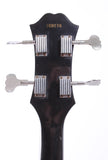 1981 Epiphone Scroll bass black