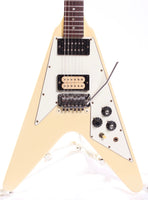 1981 Burny Flying V RFV 75 Floyd Rose alpine white Yeahman s