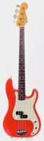 1997 Fender Precision Bass 62 Reissue fiesta red
