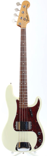 1969 Fender Precision Bass olympic white