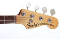 1969 Fender Precision Bass olympic white