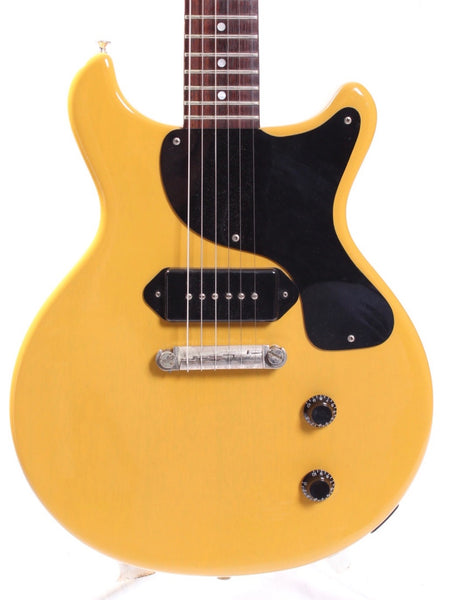 1988 Burny Rock n Roll Version Les Paul Junior DC tv yellow Yeahman s Vintage Used Guitars
