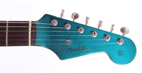 1994 Fender Stratocaster '62 Reissue matching headstock photoflame lake placid blue