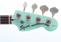 1997 Squier Musicmaster Bass Vista Series sonic blue