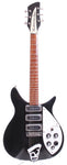 1981 Rickenbacker 320 S Toaster Pickups jetglo