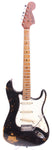 1971 Fender Stratocaster 4-bolt black over olympic white