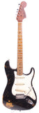 1971 Fender Stratocaster 4-bolt black over olympic white