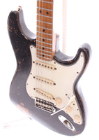 1971 Fender Stratocaster 4-bolt black over olympic white