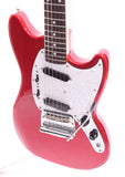 2012 Fender Mustang 69 Reissue matching headstock candy apple red