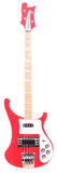 2014 Rickenbacker 4003 Bass FAR fire alarm red