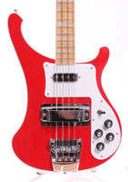 2014 Rickenbacker 4003 Bass FAR fire alarm red
