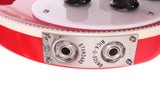 2014 Rickenbacker 4003 Bass FAR fire alarm red
